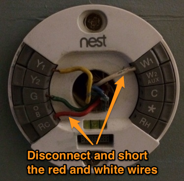 thermostat nest wiring wires furnace short cycling diagram power duell ryan